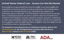 Service Dog ID back